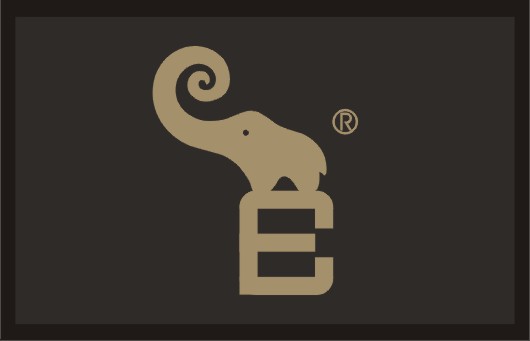 E(大象以及大象首字母图形皮具商标转让)